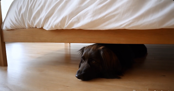 Why Does a Dog Go Under the Bed?