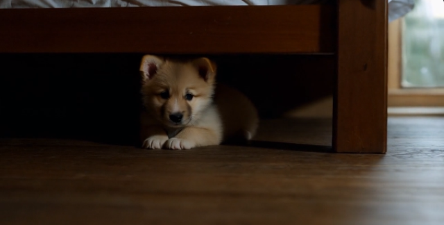 Why Does a Dog Go Under the Bed