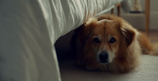 Why Does a Dog Go Under the Bed